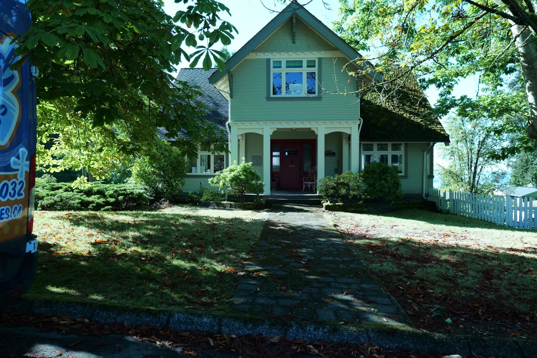A character home exterior in Tri-Cities, BC